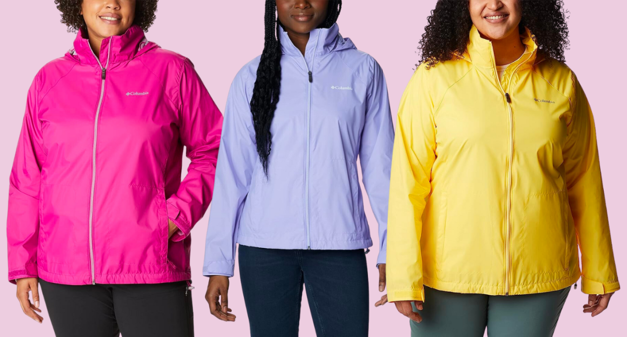 This Columbia rain jacket is 50% off at Amazon Canada.