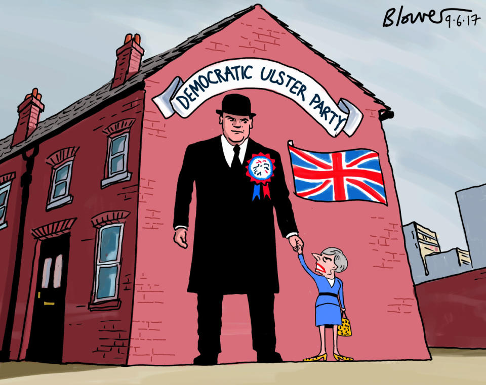 JUNE 9: THERESA MAY’S NORTHERN IRELAND COALITION