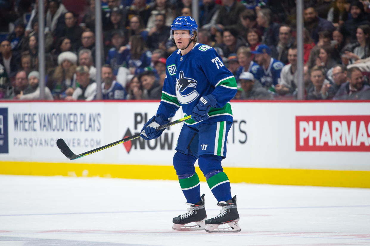 Vancouver Canucks Right Wing Tyler Toffoli (73) 