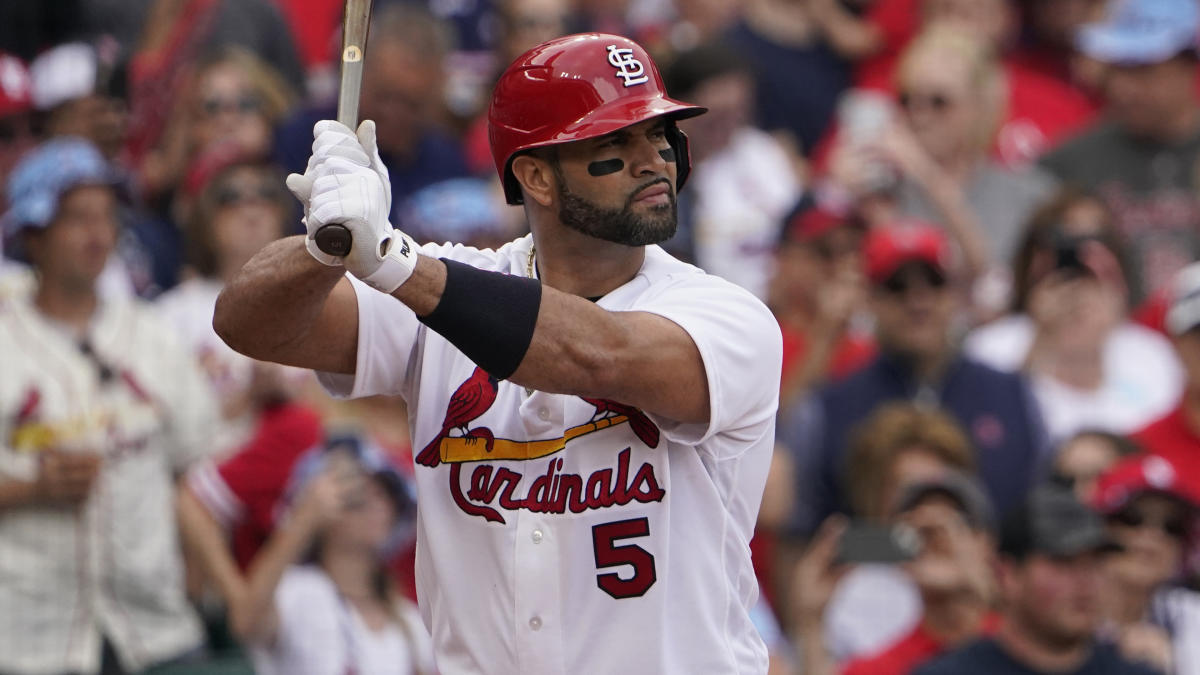 Albert Pujols' three-run homer, 04/17/2022