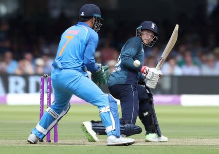 Cricket - England v India - Second One Day International - Lord’s Cricket Ground, London, Britain - July 14, 2018 England's Joe Root in action Action Images via Reuters/Peter Cziborra
