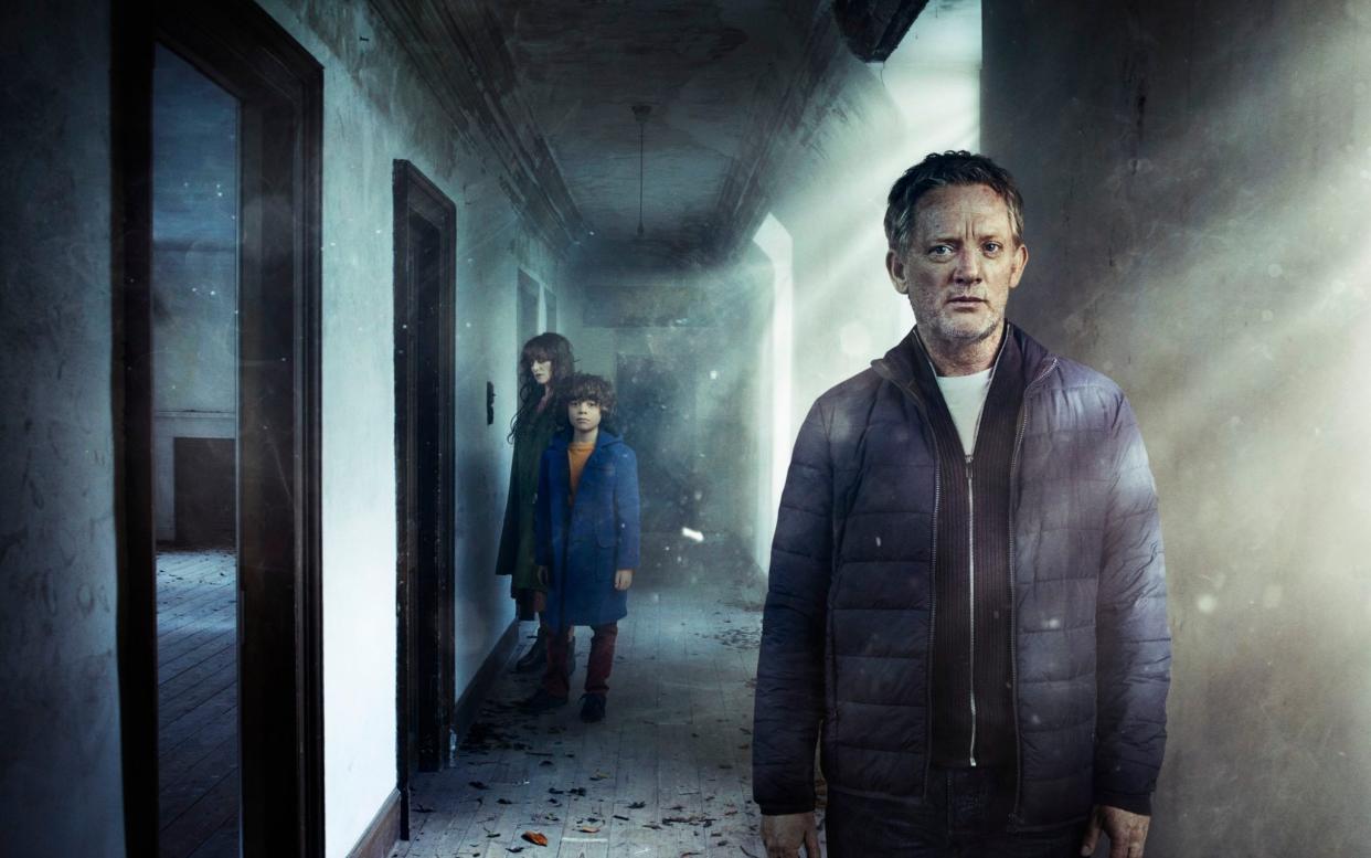 Douglas Henshall (right) as Adam in Susan Hill's Ghost Story - Channel 5