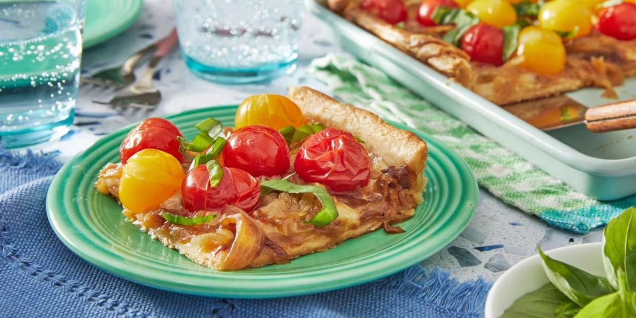 memorial day appetizers tomato tart