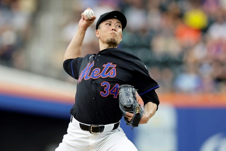 Japanese pitcher Kodai Senga will start for the New York Mets in Philadelphia in their Major League Baseball playoff series opener (Jim McIsaac)