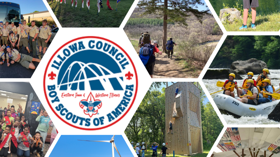 The Illowa Council represents 2,600 Scouts (16% of which are girls) in a 13-county region.