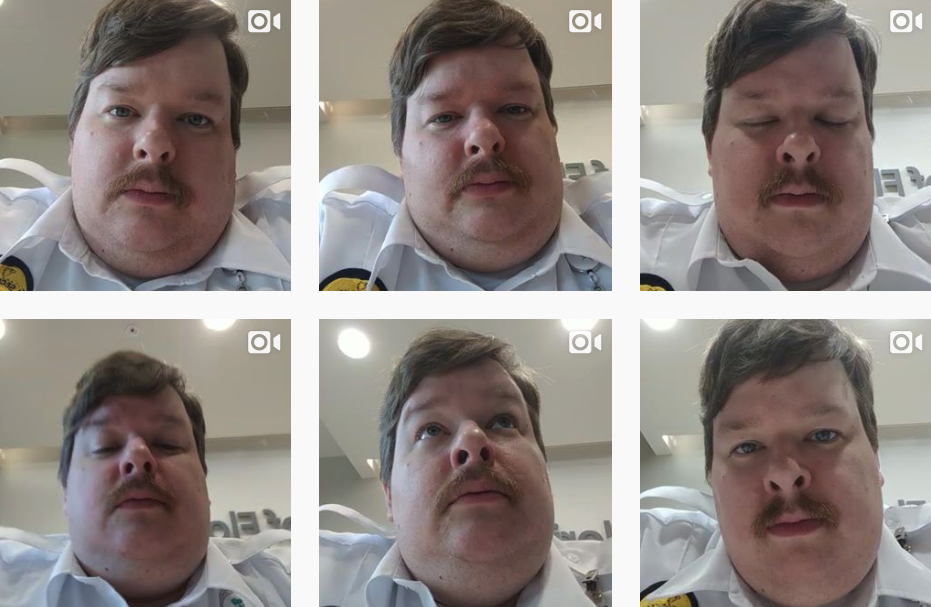 Doug, who goes by the name Paul Flart on his Instagram, was fired from his job as a security guard in Florida because of his viral farting videos. (Photo: paulflart via Instagram)