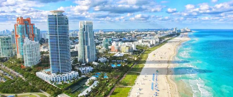 South Beach, Miami Beach. Florida.