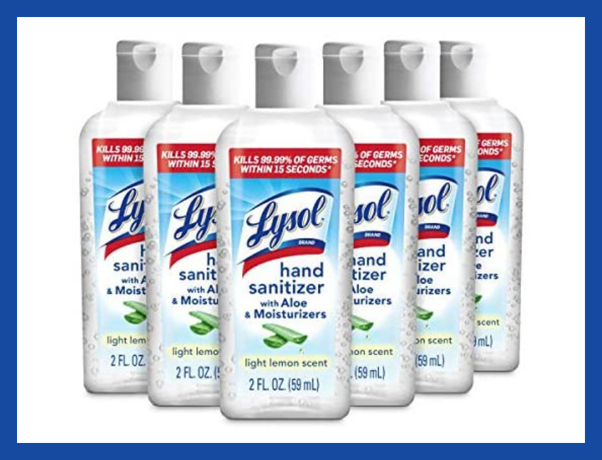 Lysol Wipes And Hand Sanitizer Are On Sale At Amazon