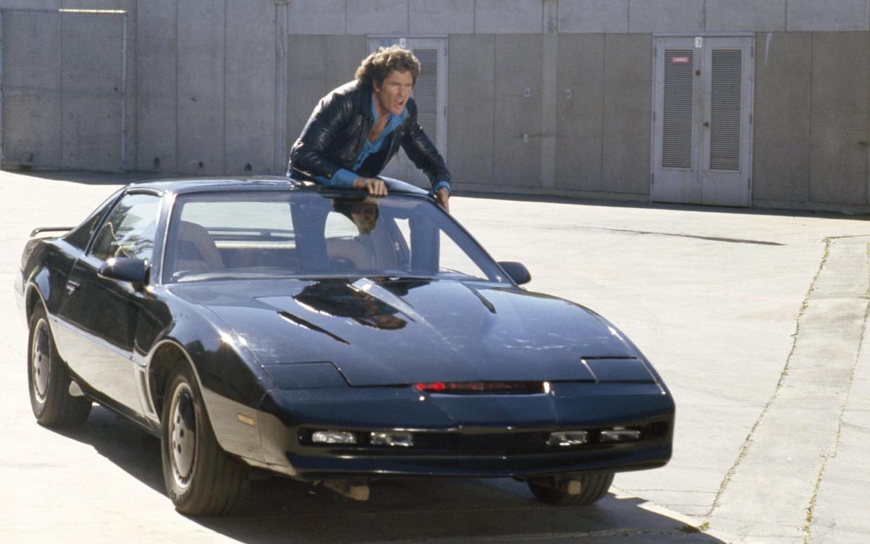 David Hasselhoff in Knight Rider