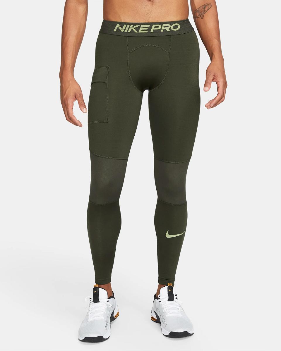 Nike Pro Warm Men's Tights; best compression pants for men; best warm compression pants