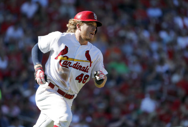 Harrison Bader in the Saturday uniform  St louis cardinals baseball, St  louis baseball, Cardinals players