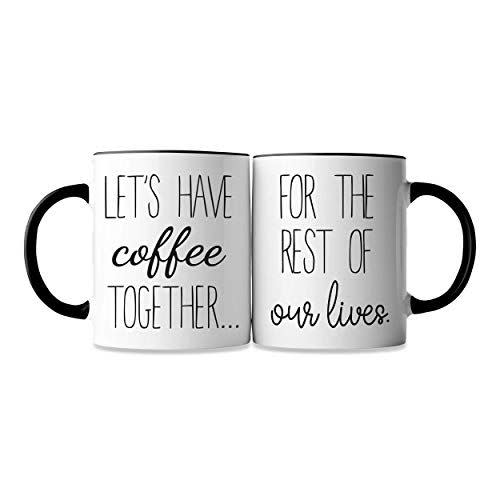 19) Coffee Mug Set With Cute Quote