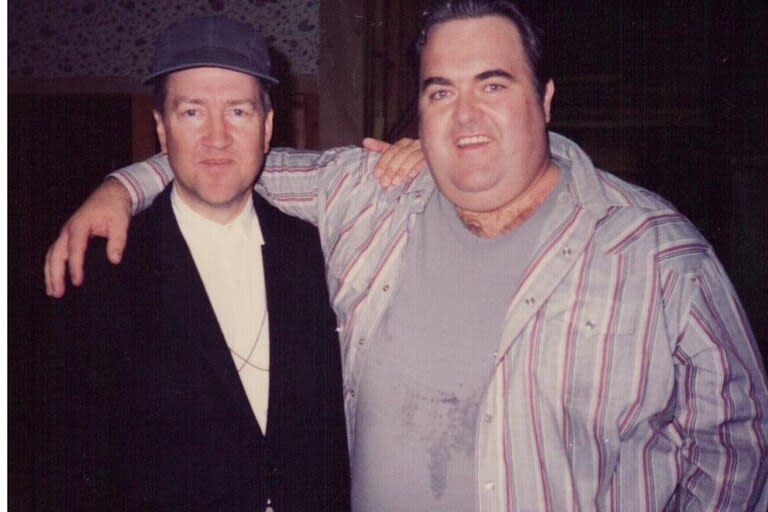Walter Olkewicz y David Lynch, el creador de Twin Peaks