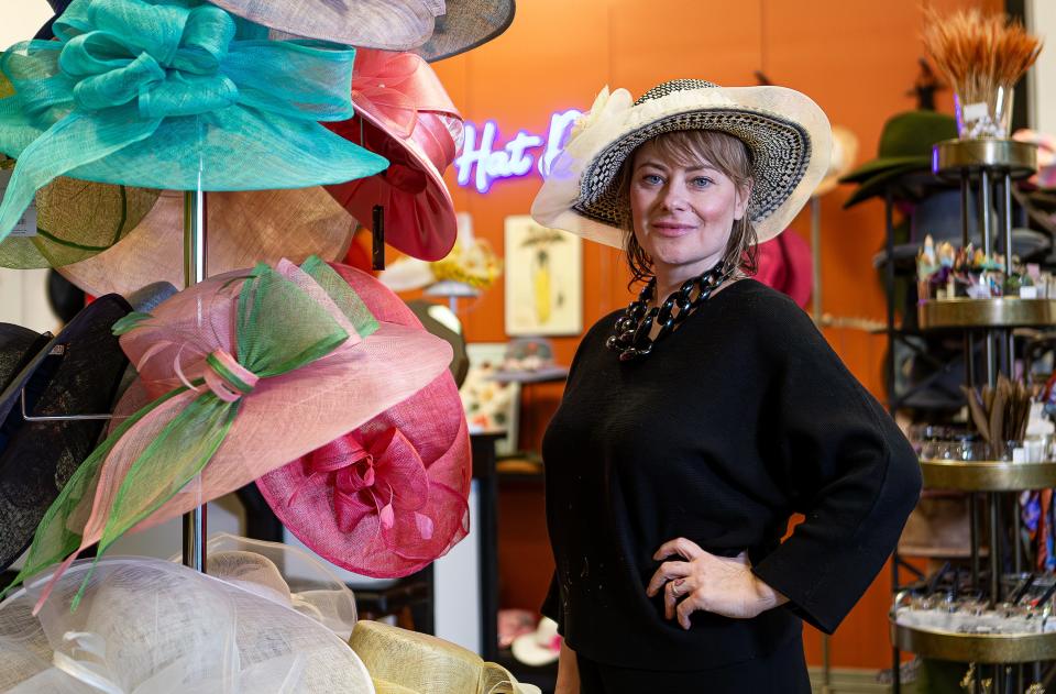 Milliner Jenny Pfanenstiel is the owner of The Hat Shoppe, which offers hat workshops and everything you need to make your own Derby hat, or you can buy one ready-made for the big event. Feb. 15, 2024