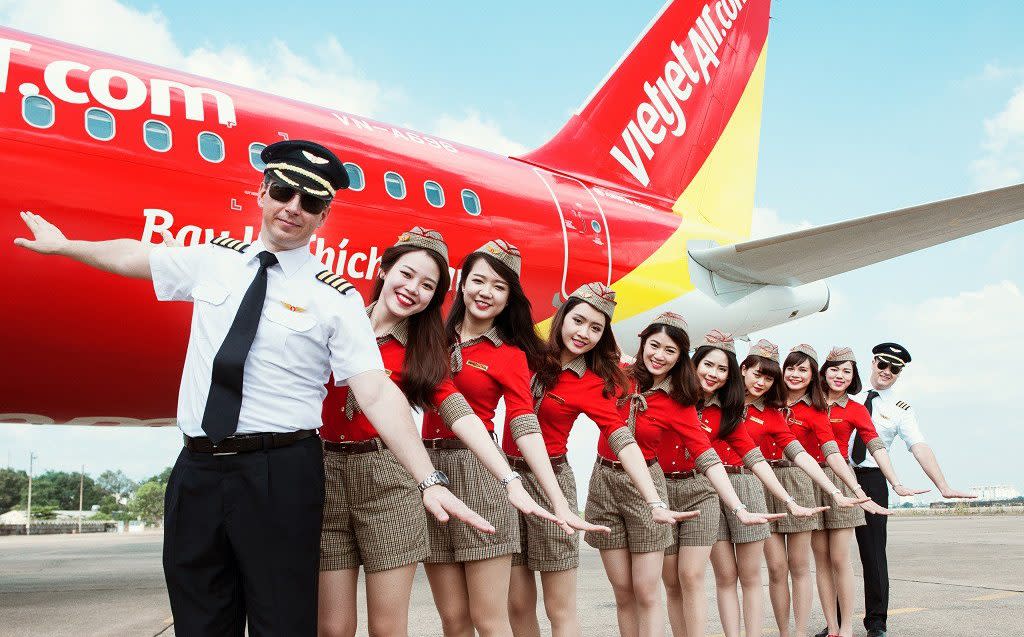 Recruitment campaign for Vietjet