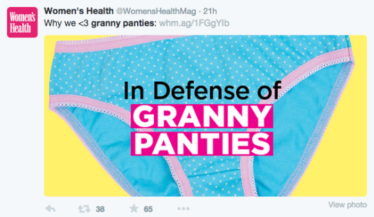 So Long Thong! Granny Panties Are Back in a BIG Way!