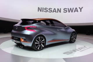 Nissan Sway Concept - 2015 Geneva Motor Show live photos