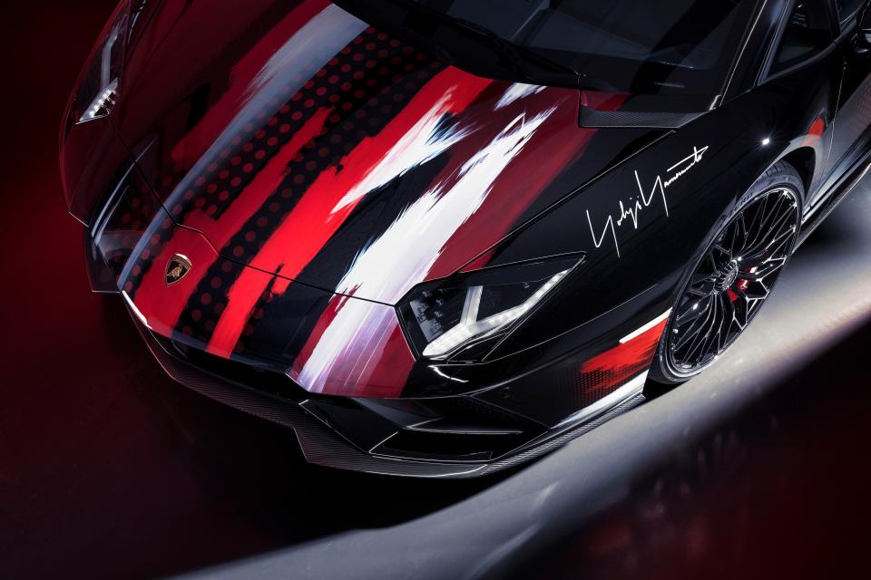 <cite class="credit">Courtesy of Lamborghini and Yohji Yamamoto</cite>