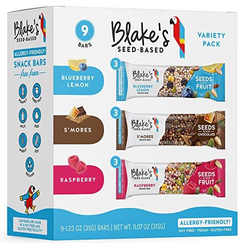 14) Snack Bar, Variety Pack (9 Bars)