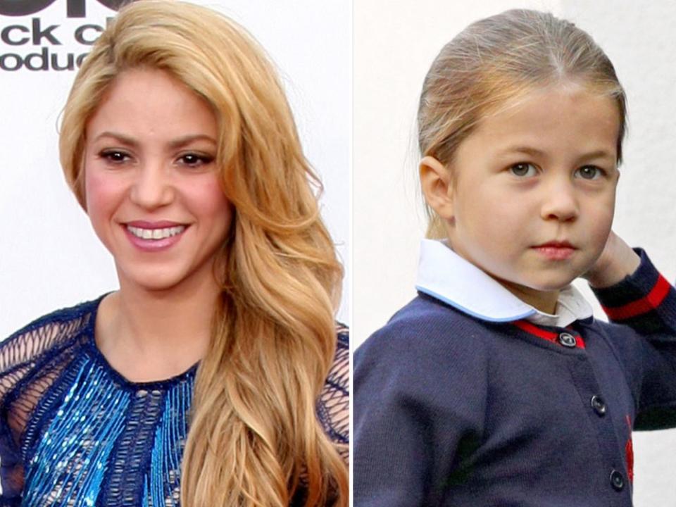 Shakira (li.) freut sich, dass Prinzessin Charlotte ihre Musik mag. (Bild: ALPR/AdMedia/ImageCollect / 2014 Kathy Hutchins/Shutterstock.com)