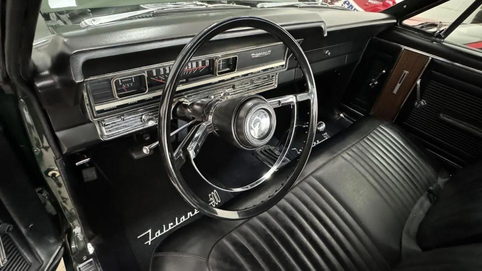 1967 ford fairlane 500 hardtop w code 4 speed interior