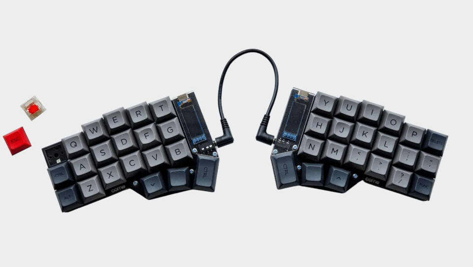 Corne split keyboard