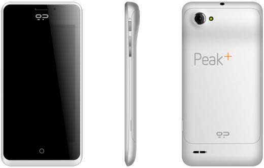 Geeksphone Peak+ (一款火狐手機)的訂購者將可換成Revolution手機。(來源：Geeksphone )