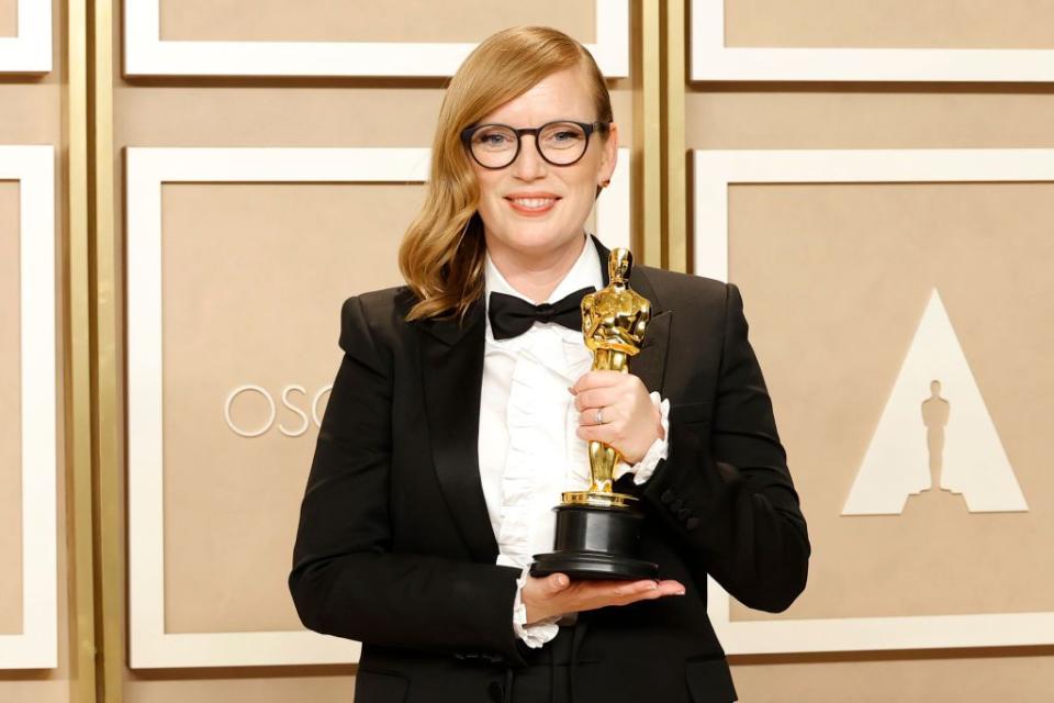 HOLLYWOOD, CALIFORNIA - MARCH 12: Sarah Polley, winner of the Adapted Screenplay award for 