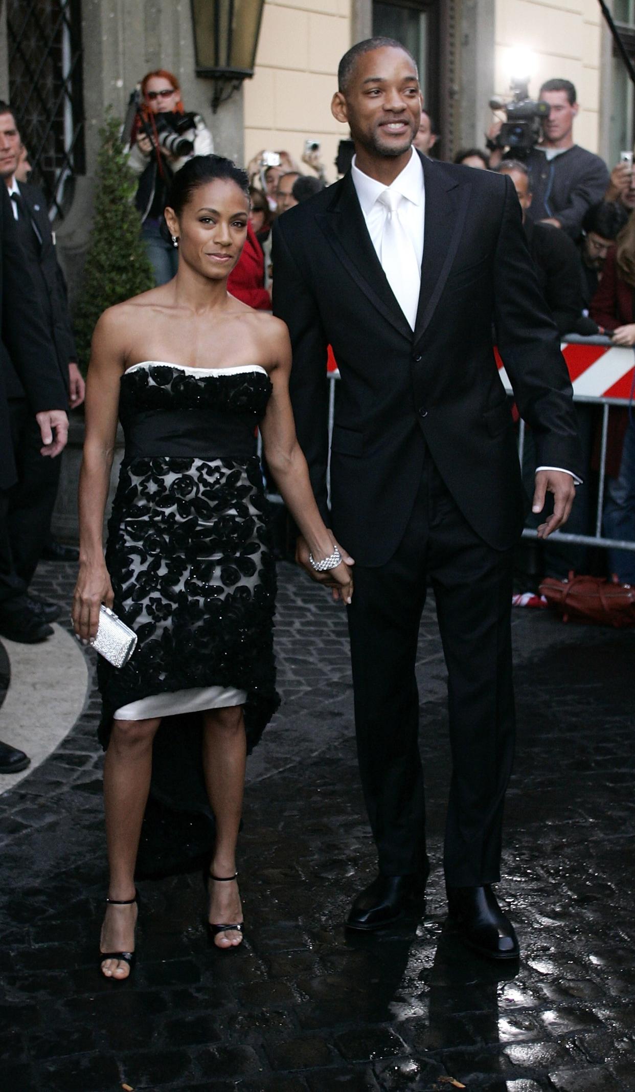 Will Smith and Jada Pinkett Smith.