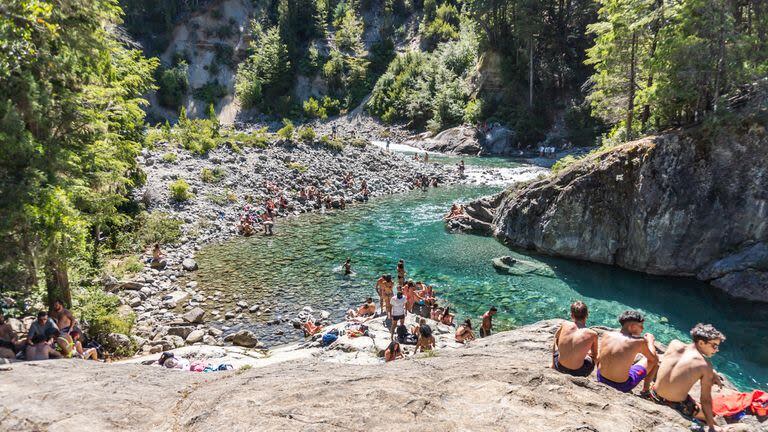 En El Bolsón hay mucha afluencia de turistas chilenos