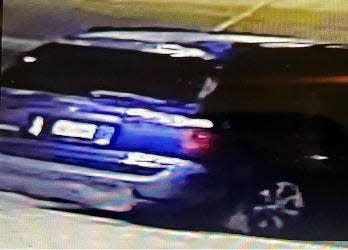 The Randall County Sheriff's Office is seeking any info on this blue van suspected in a fuel theft on Dec. 23 at the J&B Quicki Stop at 11601 FM 1541.