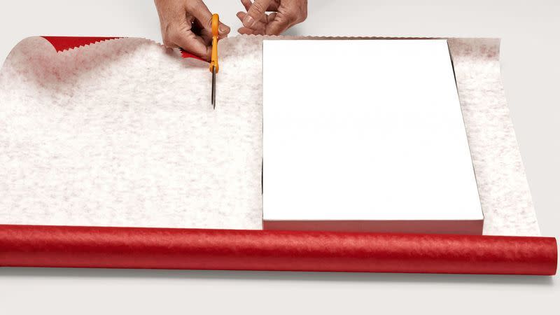Step 1: Cut Wrapping Paper