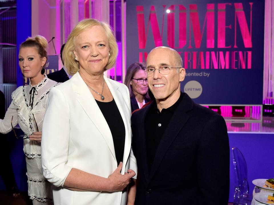 Meg Whitman Jeffrey Katzenberg Quibi