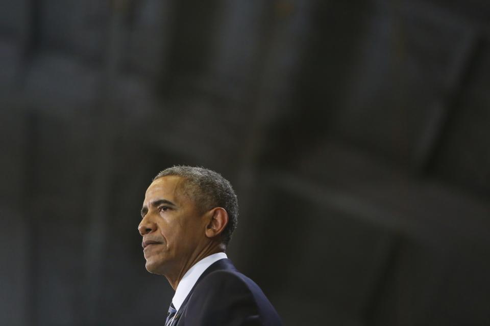 President Barack Obama speaks at MacDill Air Force Base in Tampa, Tuesday, Dec. 6, 2016. (Photo: Monica Herndon/Tampa Bay Times via AP, Pool)