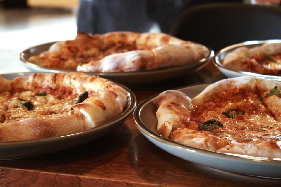 Black Moon serves artisanal-style pizzas.