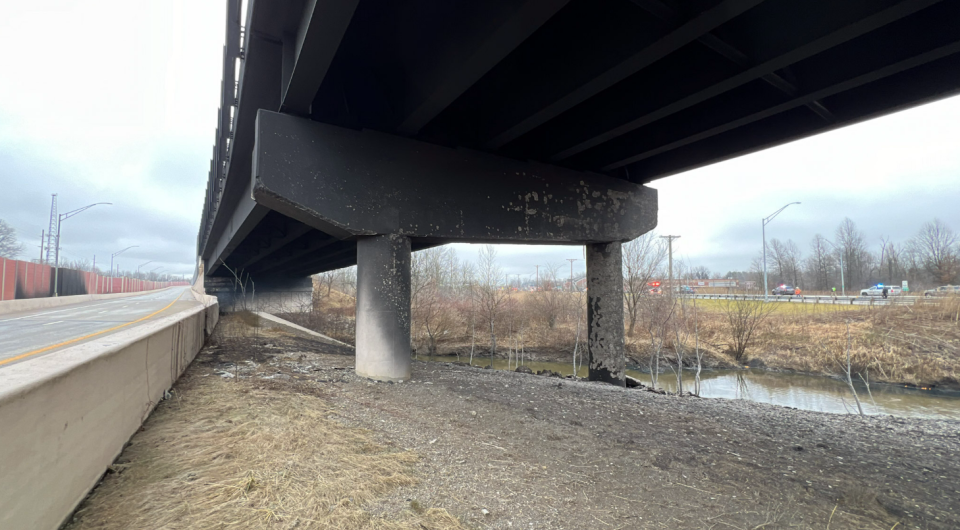 The Ohio Department of Transportation says the state Route 8 and Interstate 271 interchange will remain closed so more inspections can be done following Saturday's fiery fatal crash.