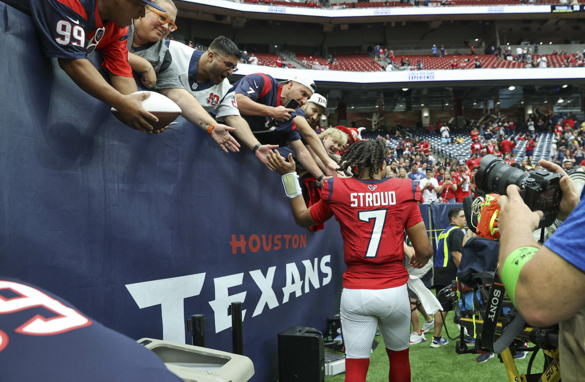 Houston Texans' C.J. Stroud's impressive stats through first 3