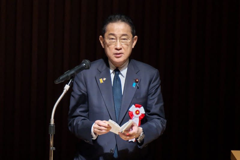 Japan's Prime Minister Fumio Kishida, seen here in February, has publicly called for a summit with Kim Jong Un to address issues including the North's abduction of Japanese citizens. File Photo by Keizo Mori/UPI