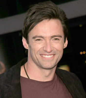 Hugh Jackman at the New York premiere of DreamWorks Animation's Flushed Away