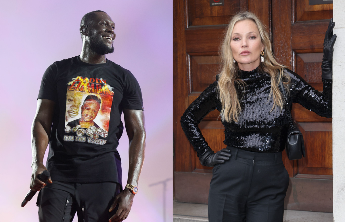 Items from Stormzy and Kate Moss will be on sale at a Christmas charity pop-up by Crisis  (Getty Images)