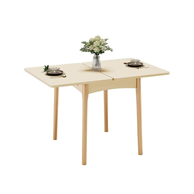 ADORNEVE Folding Dining Table with Hidden Storage
