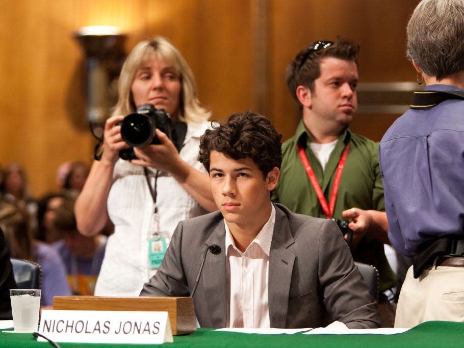 Nick Jonas testifies before Congress
