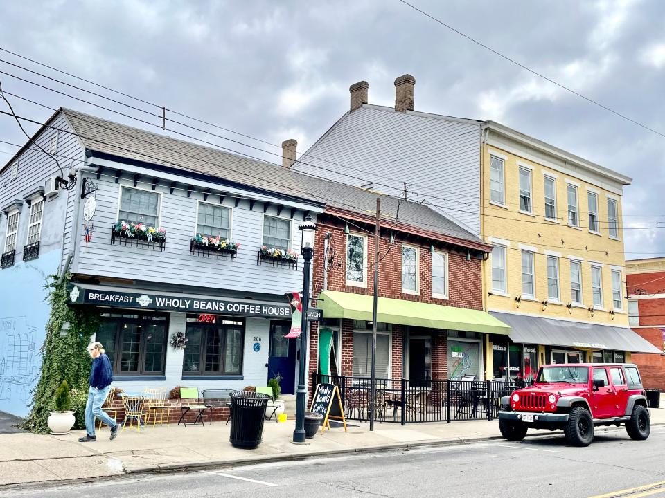 New Richmond's pretty and historic downtown is entertaining to explore.