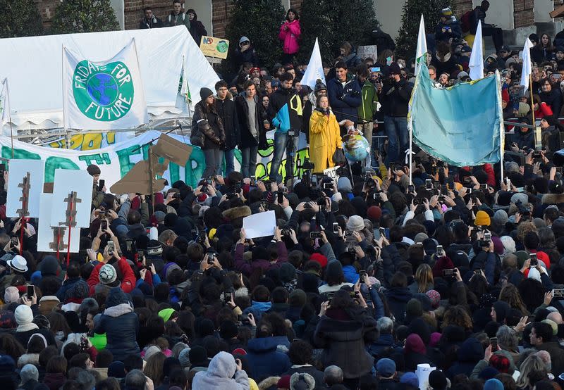 Fridays for Future protest in Turin