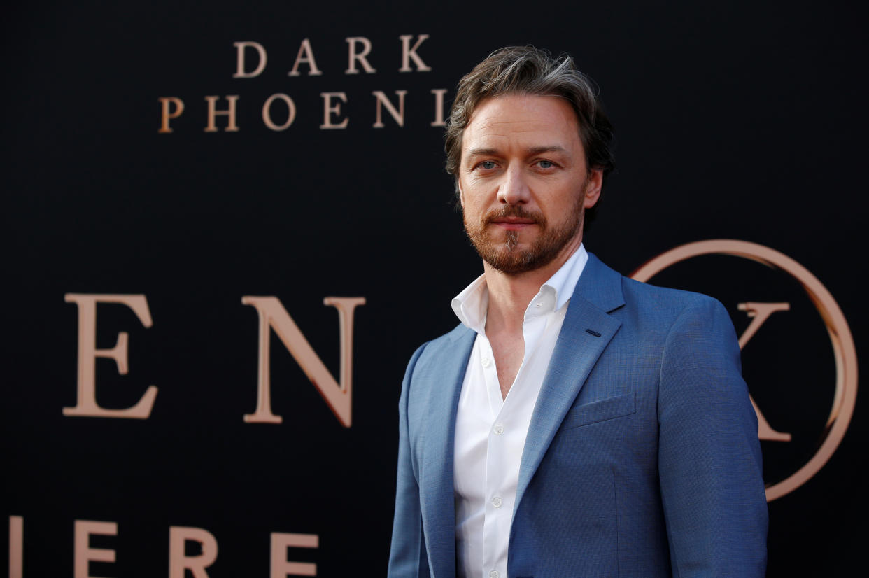 Actor James McAvoy poses at the premiere for the film "Dark Phoenix" in Los Angeles, California, U.S., June 4, 2019. REUTERS/Mario Anzuoni