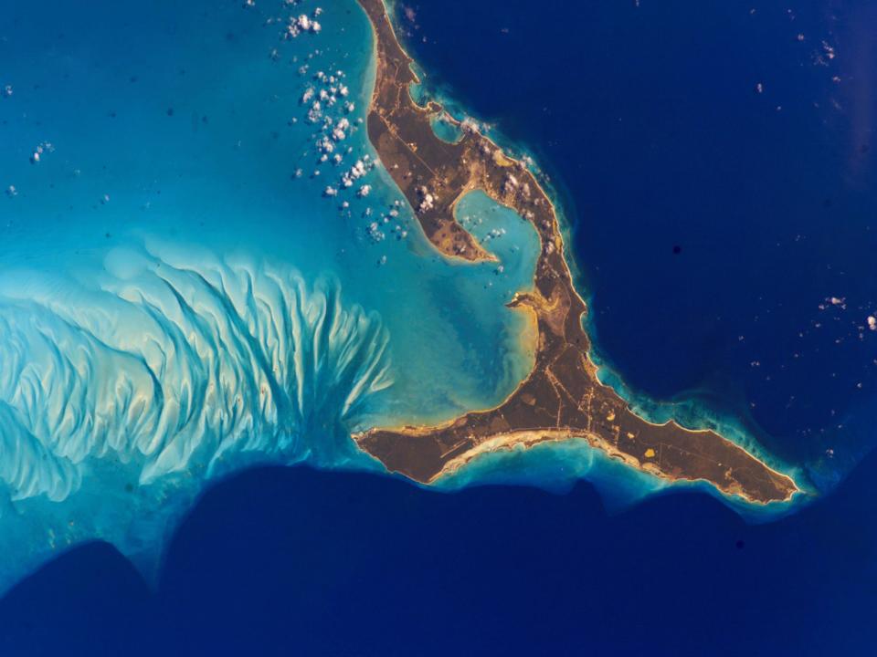 Lighthouse Point is located on Eleuthera Island, Bahamas.