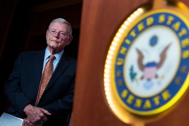 Sen. Jim Inhofe (R-Okla.), Pruitt's longtime ally, announced in February he would retire. (Photo: Tom Williams via Getty Images)