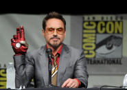 Robert “Tony Stark” Downey Jr. está no 86o lugar e em oitavo entre atores, empatado com Shaj Rukh Khan. Ele ganhou US$ 33 milhões.