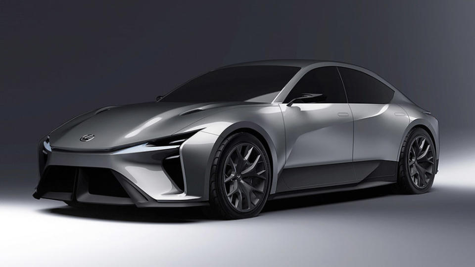 日媒最新消息表示，第4代IS很可能於2025年發表，且還有望迎接旅行車版本回歸！圖為 Lexus Electrified Sedan Concept純電概念車。 （圖片來源/ Lexus）