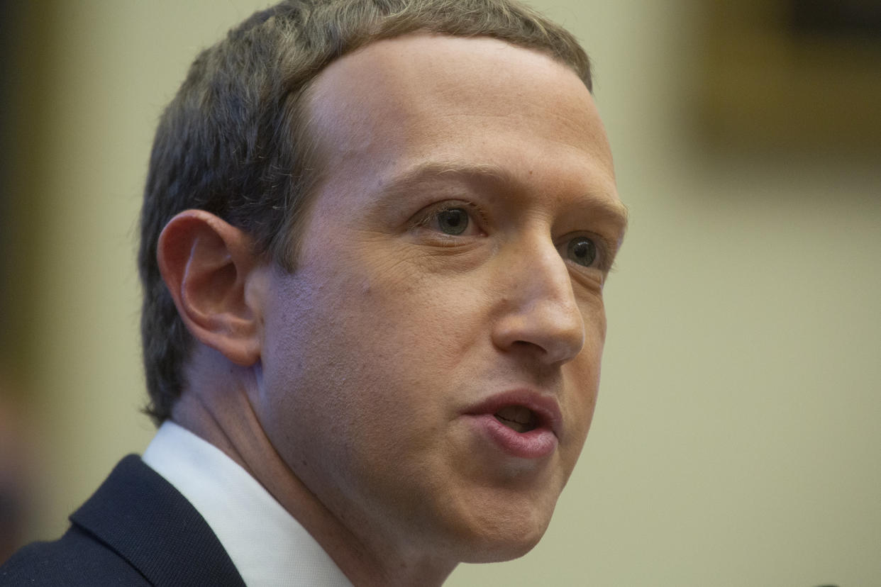 Zuckerberg is now one of just three 'centibillionaires' in the world. (CNP/SIPA USA/PA Images)